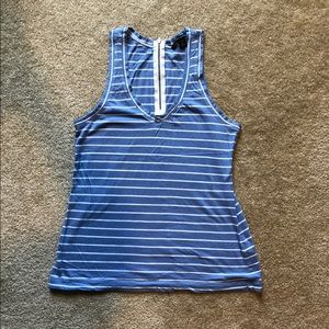 Banana Republic petite striped tank